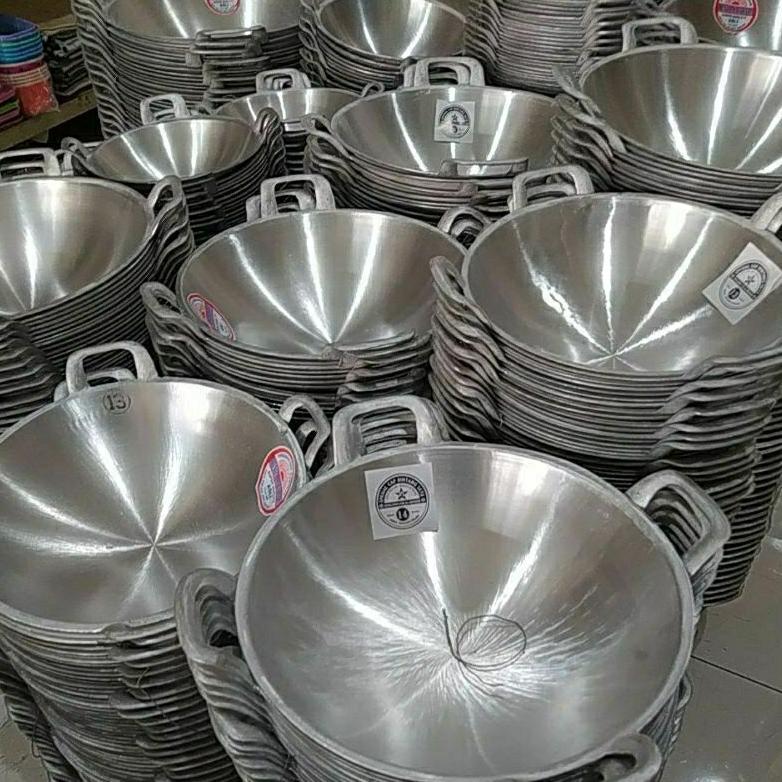 BEST SELLER KUALI WAJAN KATEL CEPER CAP BINTANG SATU UK JUMBO NO.26 NO.28