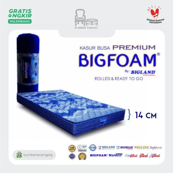 Kasur Busa Premium BigFoam Kasur Lipat Kasur Busa Bigland tebal 14cm