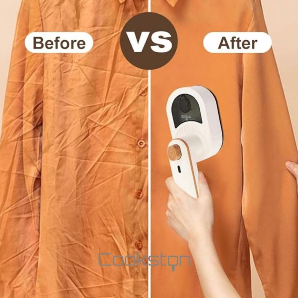 terbaru cookston setrika mini uap portable - steam iron mini