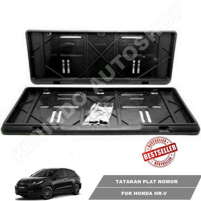 Frame / Cover Plat / Tatakan Plat Mobil for Honda HR-V / HRV