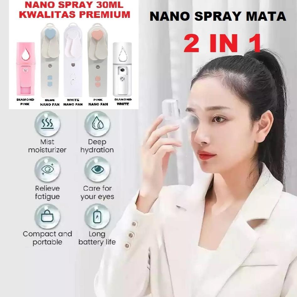 bestpromo ori mini nano spray ions perawatan kulit wajah nano mata nano spray 2 in 1