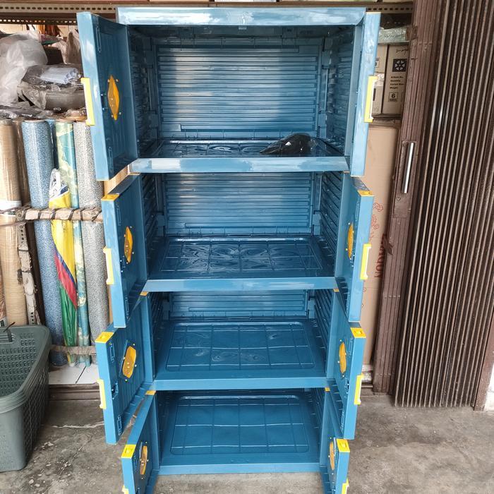 Lemari Plastik Susun 4/Lemari Club/Lemari Plastik Besar Susun 4 Club