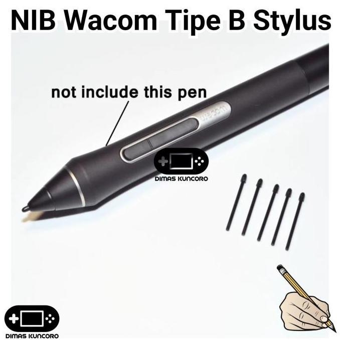TERBARU|TERMURAH|BARU|PREMIUM|ORIGINAL|GARANSI|DISKON|PROMO NIB WACOM TIPE B STYLUS REPLACEMENT PULP