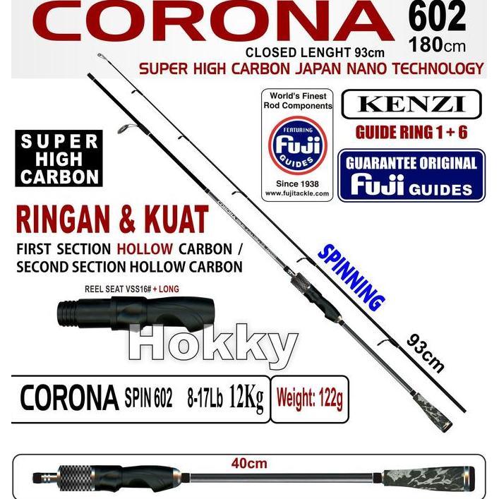 TERMURAH - JORAN KENZI CORONA 8-17 LB