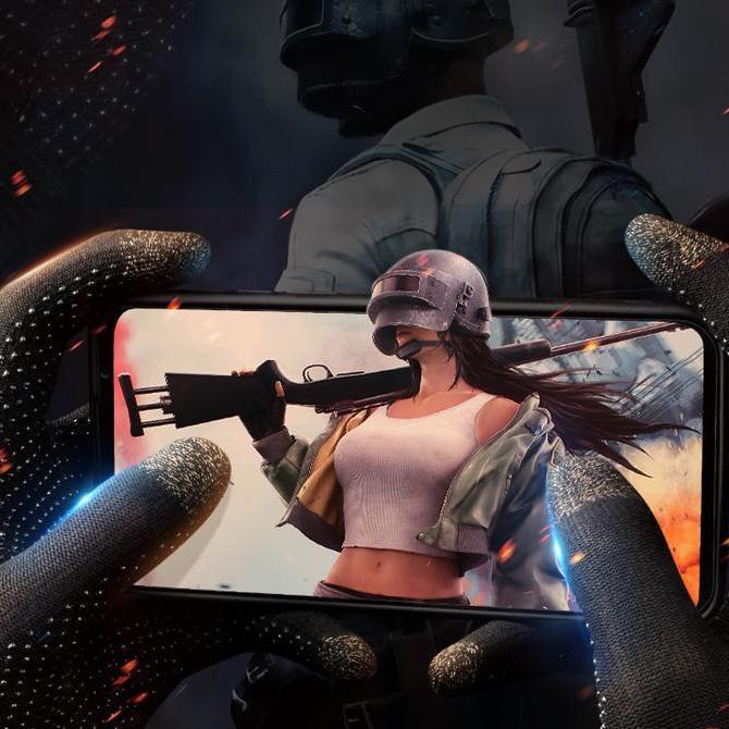 Shiyo- Memo Fs02 Sarung Tangan Untuk Game Hitam