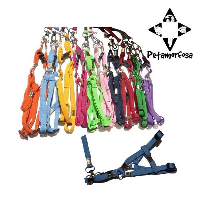 HARNESS Tali Jinjing Kucing Polos untuk jalan-jalan