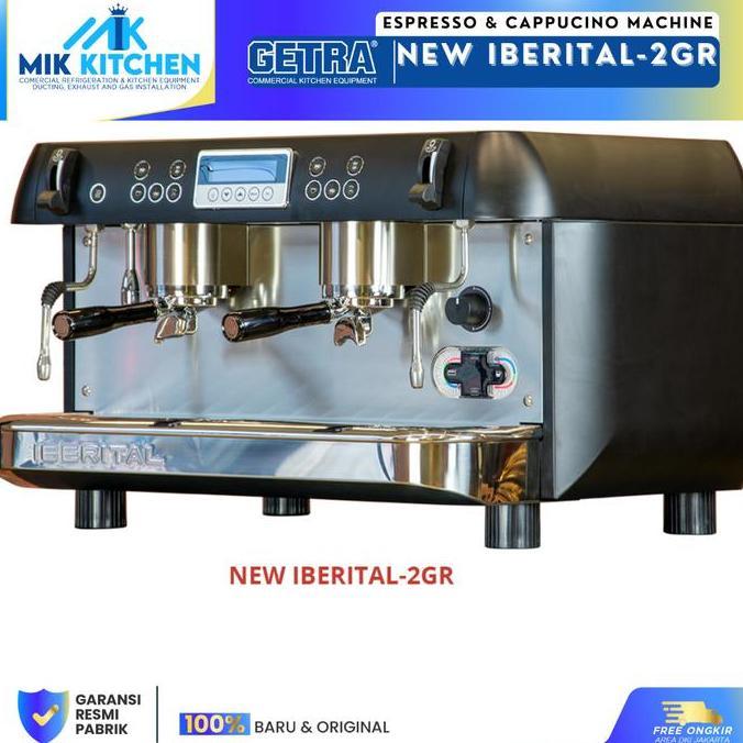 NEW GETRA ESPRESSO & CAPPUCINO MACHINE NEW IBERITAL-2GR / NEW IBERITAL 2GR / NEWIBERITAL2GR