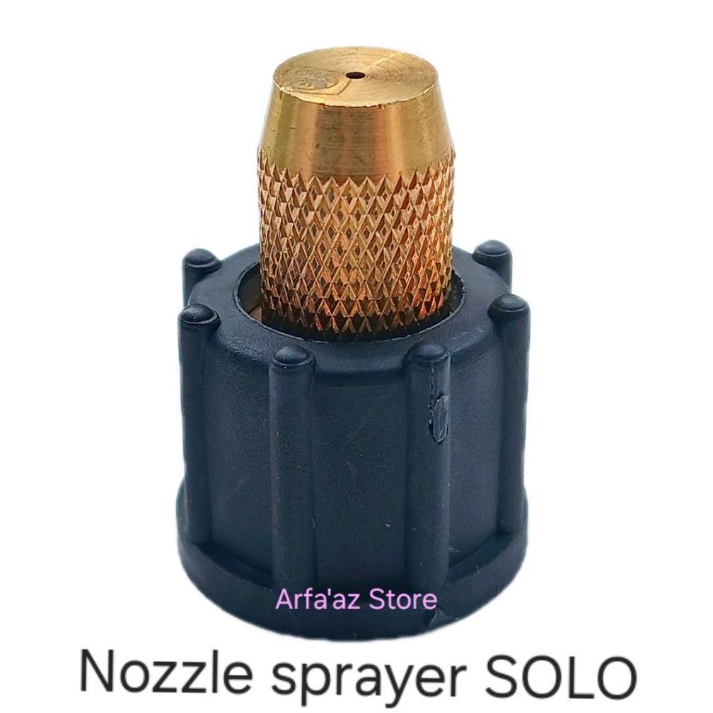 Bisa Cod Nozzle Tembak Solo + Tutup Spuyer Tanki Semprot Ujung Kuningan ><