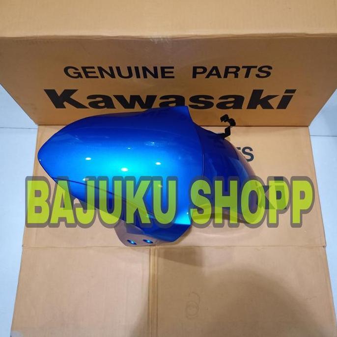 spakbor slebor fender depan zx25r zx 25r zx25 r biru blue 2023 ori