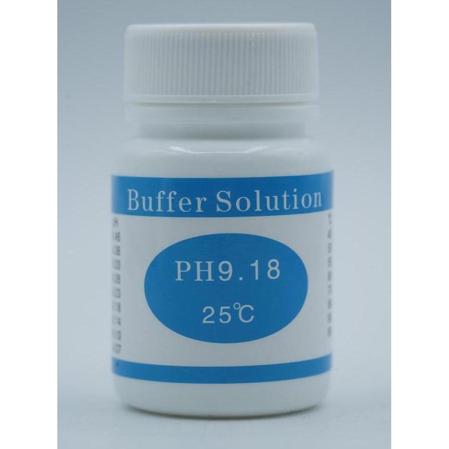 Cairan PH Buffer 9.18 25C Liquid 25ml for PH Test Meter Measure Calibration Solution Calibration Poi