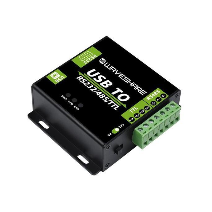 Industrial USB TO RS232 / RS485 / TTL Converter WAVESHARE