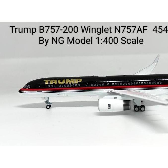 Ready Trump B757-200 Winglet N757AF 4547 By NG Model 1:400 Scale