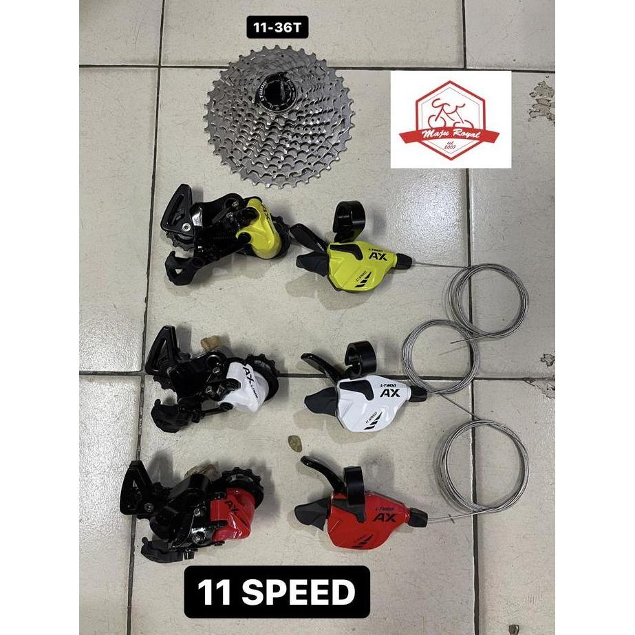 Ready MINI GROUPSET L-TWOO AX 11 SPEED SHIFTER RD LTWOO SEPEDA LIPAT MTB
