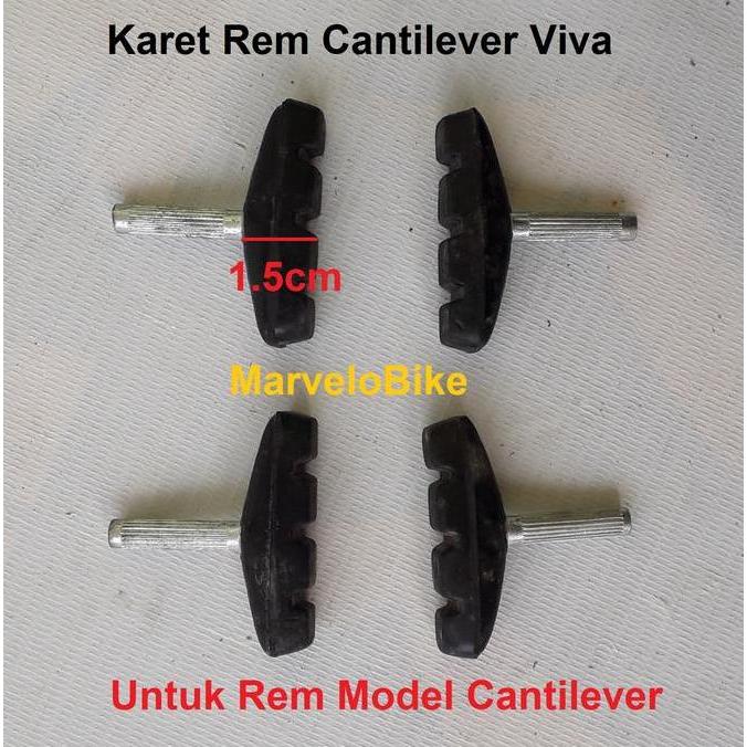 Ready Karet Rem Cantilever Sepeda MTB Federal Viva