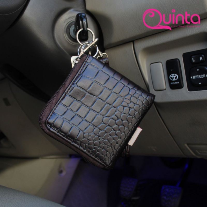 Dompet Kartu Croco Card Holder Quinta Axel Mini Pouch (Dompet Kartu)