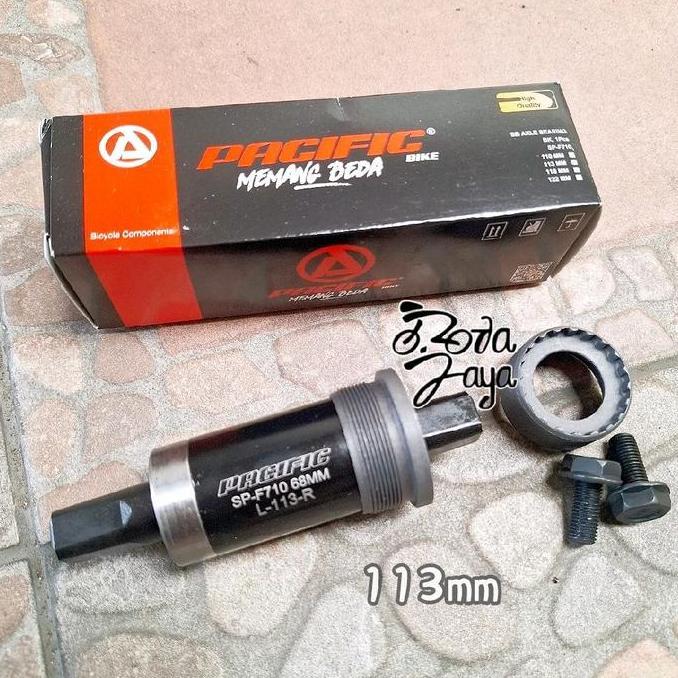 Ready 113mm AS BB GIR sepeda MTB BEARING  BB GIR BEARING MODEL KOTAK PACIFIC 113 mm