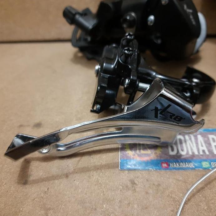 Ready Mini Groupset XLR8 3 x 9 speed - RD FD Shifter kanan kiri