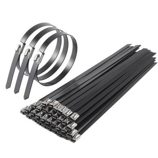 Ready Cable ties stainless PVC Coated 7.9 x 500 mm Vee Lock