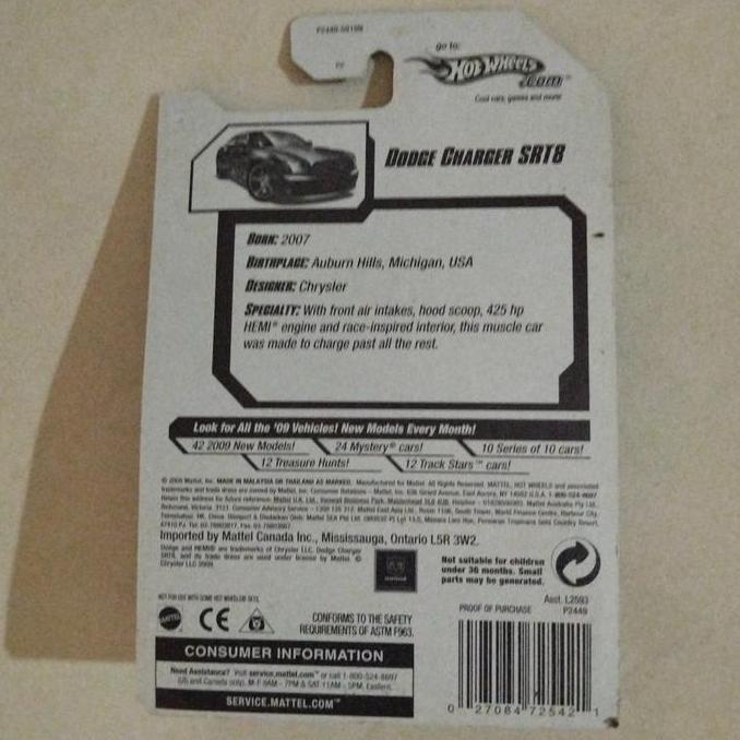 Ready hotwheels 08 Dodge Challenger SRT8 AKTA