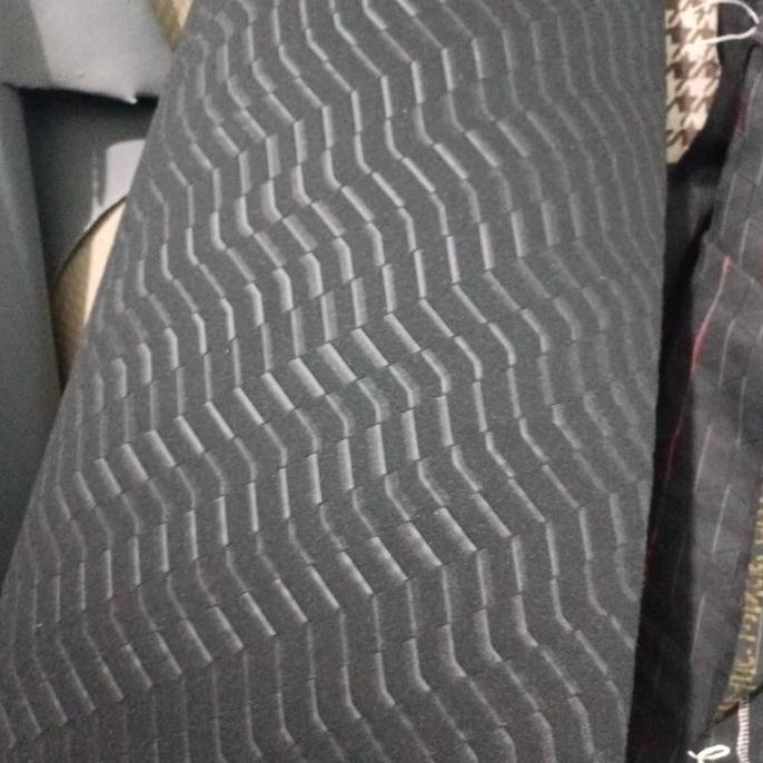 Jual Kain jok mobil Harga per meter avanza Hitam salur bahan doortrim dan jok avanza Bludru Fabric