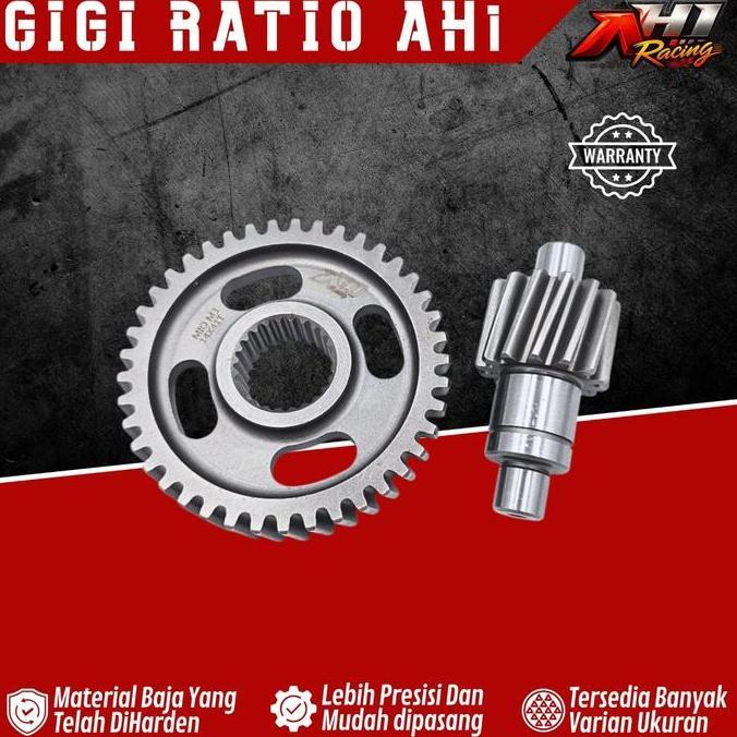 Gigi Ratio Rasio Mio Fino M3 Mio J Z S Xride Soul GT Nuovo Freego Gear 125 AH1 Racing - Gear Rasio