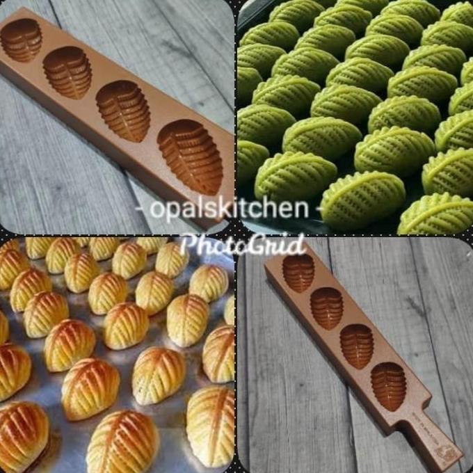 Cetakan Nastar Daun Kue Kering Coklat Praline Kue Tok Ku Thok Kue Satu