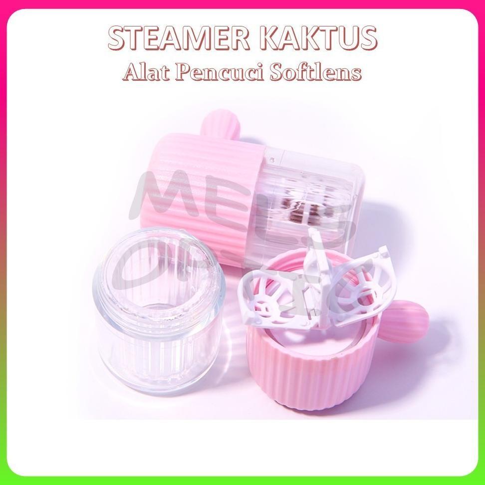 READY Alat Pembersih Softlens Tarik Manual Steamer Kaktus Pencuci Soflens