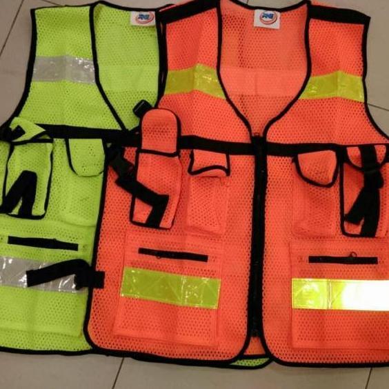 Rompi Kerja Safety IMJ 6 kantong Scotlight Safety Vest HM