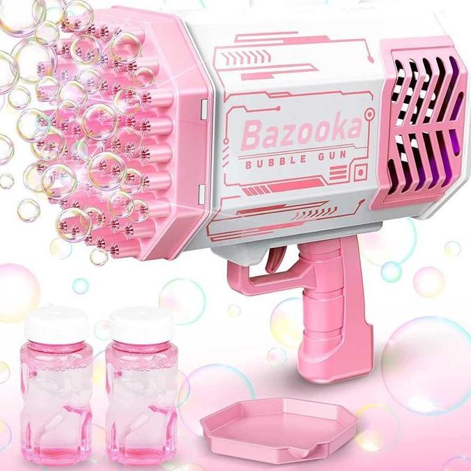Mainan Bubble Gun Bazooka 69 HOLE Mainan Tembak Gelembung Mainan Anak