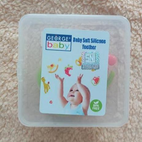 George Baby Soft Silicone Teether BSST