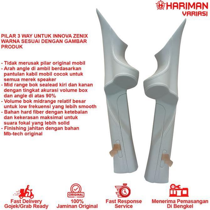 Promo PILAR AUDIO 3 WAY INNOVA ZENIX Diskon