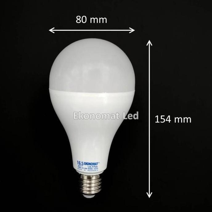 Lampu LED Ekonomat ULTRA 2310 Lm 16,5W 5000K Warna Matahari Bohlam
