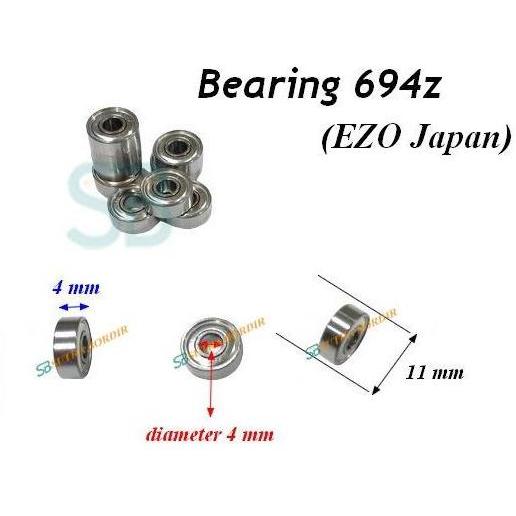 bearing 694z EZO bearing 694zz Japan Precision Ball Bearing 694zz EZO Jepang ezo