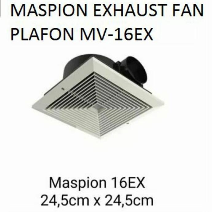 SALE - Heksos Fan Plafon 8 inch Maspion MV16EX