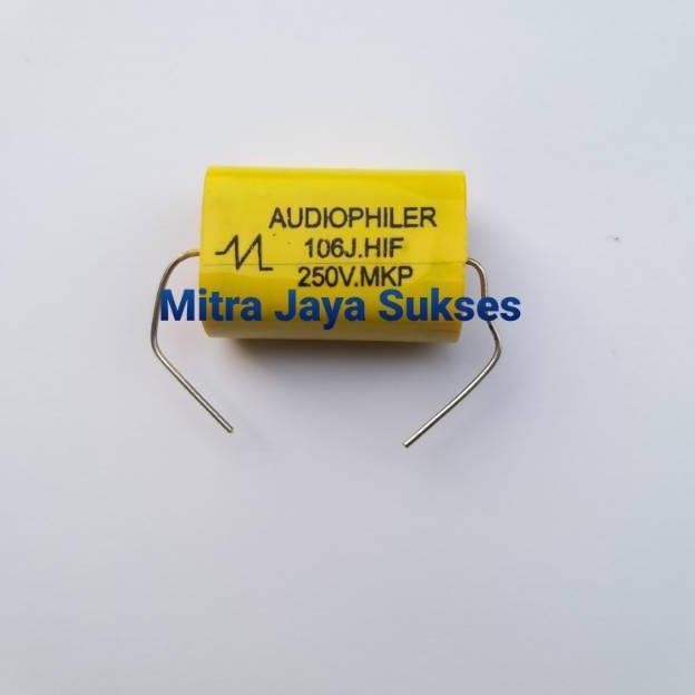 Awdx- Elco Kapasitor Audiophiler 10 Uf 250 Volt Kapasitor Tahanan Tweeter Magnet