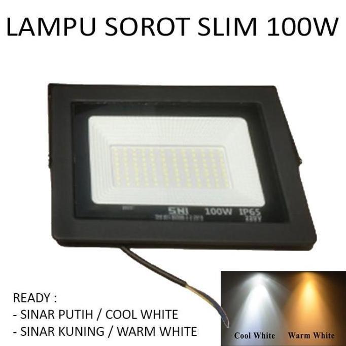 lampu sorot Led 100 watt outdoor kap sorot 100w lampu