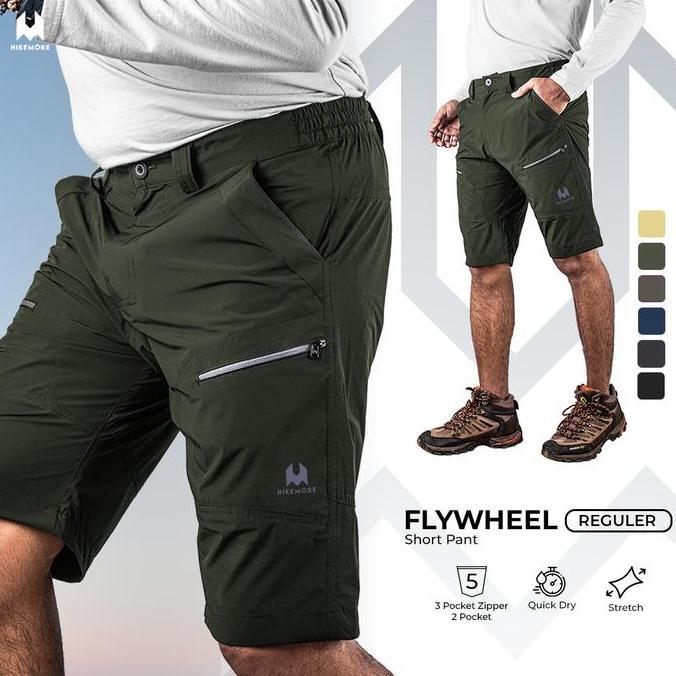 Celana Pendek Gunung Quickdry Outdoor Razzor Flywheel Reguler