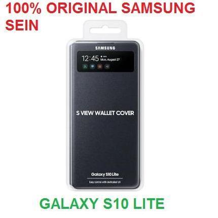 TERBARU - SAMSUNG Case S View Wallet Cover Galaxy S10 Lite Original