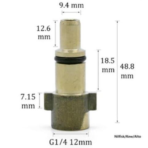 Promo SGCB Foam Cannon Connector Nilfisk Kew Alto Diskon