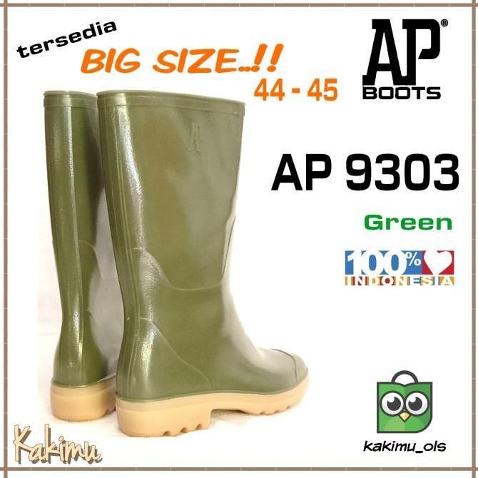 SEPATU AP BOOT AP BOOTS 9303 GREEN