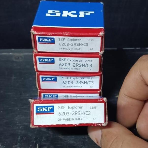 bearing SKF 6203RSH/C3 100% italy