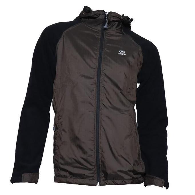 RIGI Jaket Gunung / Jaket Hiking / Jaket Pendaki Fleece Tebal Hangat / Windproof Anti Angin Pria Spe