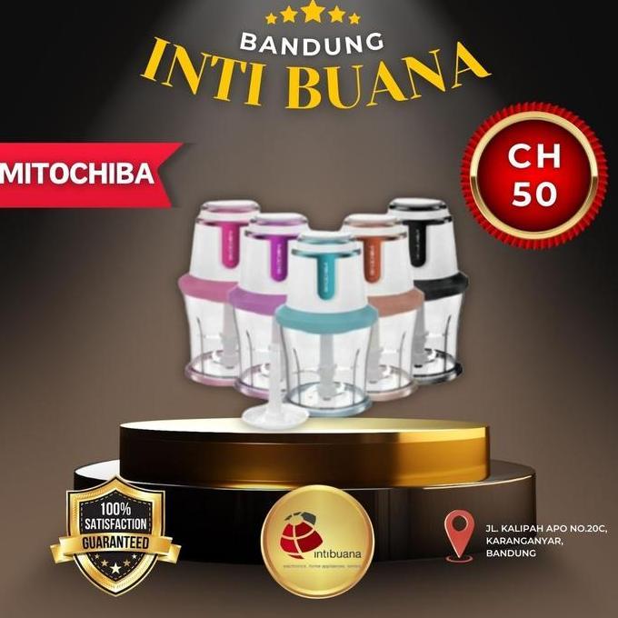 TERMURAH - Chopper Mitochiba CH 50 Coper Bumbu Blender Daging Mito CH50 Choper