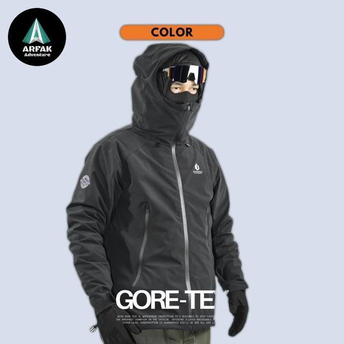Jaket Gunung Bogaboo Gtx 3 Layer Gamma Full Seal Inner Polar
