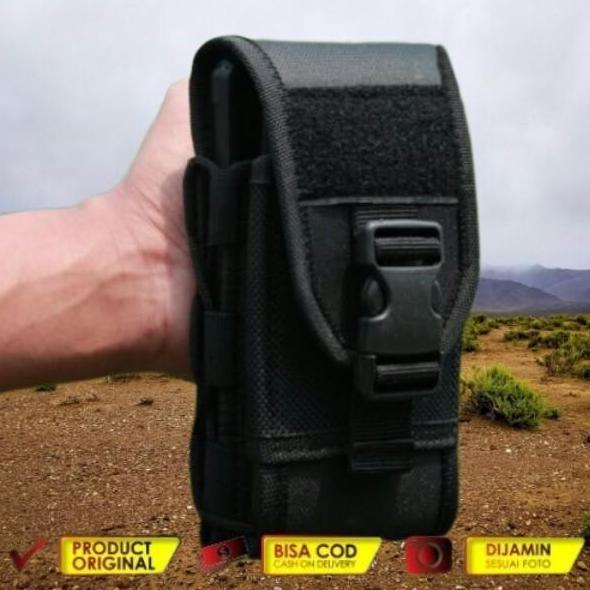 Gabrim- Sarung Hp Kain Kanvas Tempat Hp Tactical Kanvas