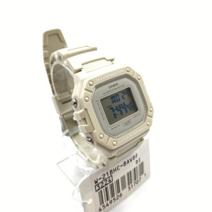 JAM TANGAN CASIO W-218HC-8A / W-218HC-8AVDF ORIGINAL DIGITAL UNISEX
