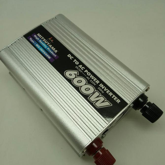 TERMURAH - Power Inverter Mitsuyama 600 MS 600W MS600 Rubah Dc Menjadi AC