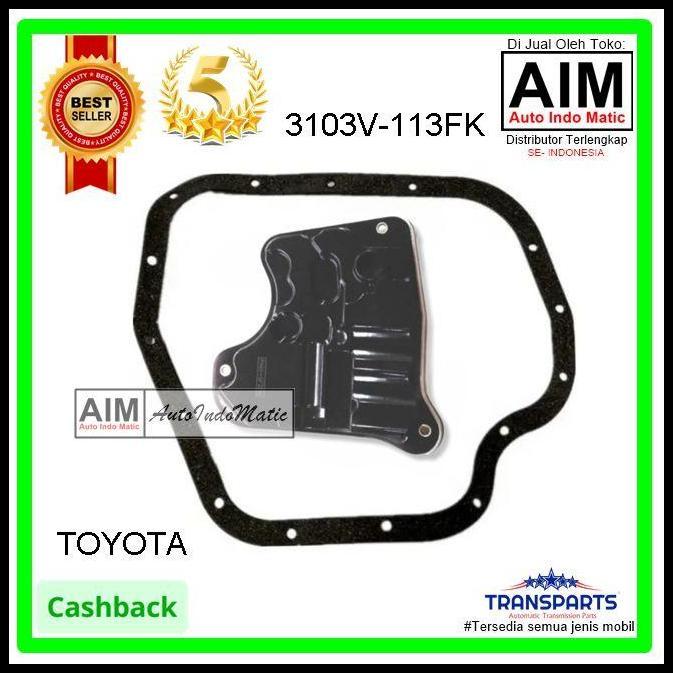 DISKON FILTER DAN GASKET MATIC TOYOTA ALTIS COROLLA STRAINER CVT 3103V-113FK !!