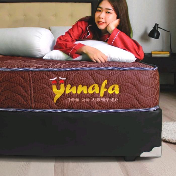 Kasur Busa Super Anti Kempes Merk YUNAFA Tebal 20 cm Garansi 20 Tahun