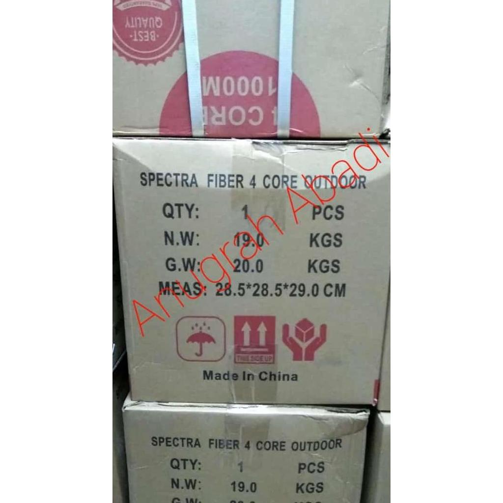 BEBAS ONGKIR - Kabel fo 4 core - kabel fiber optik 4core 1000m